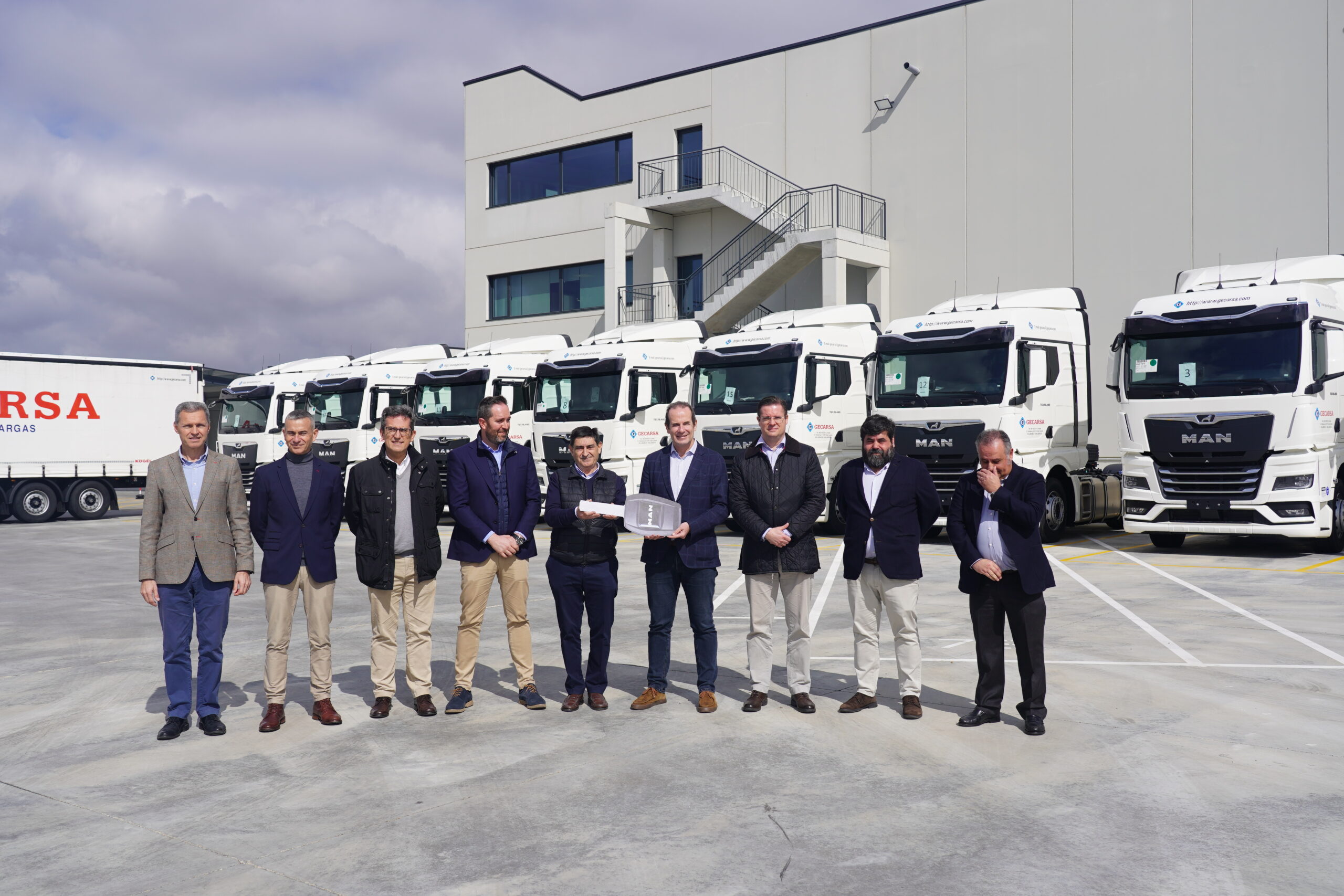 Gecarsa refuerza su flota con nuevas unidades MAN TGX D30 PowerLion